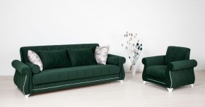 Комплект Роуз ТД 411 диван-кровать + кресло + комплект подушек в Воткинске - votkinsk.mebel-74.com | фото