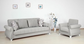 Комплект Роуз ТД 414 диван-кровать + кресло + комплект подушек в Воткинске - votkinsk.mebel-74.com | фото