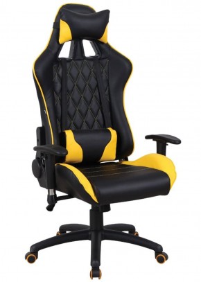 Кресло компьютерное BRABIX "GT Master GM-110" (черное/желтое) 531927 в Воткинске - votkinsk.mebel-74.com | фото