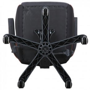 Кресло компьютерное BRABIX Techno Pro GM-003 (ткань черное/серое, вставки оранжевые) 531813 в Воткинске - votkinsk.mebel-74.com | фото