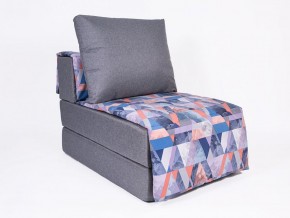 Кресло-кровать бескаркасное Харви (серый-сноу деним) в Воткинске - votkinsk.mebel-74.com | фото