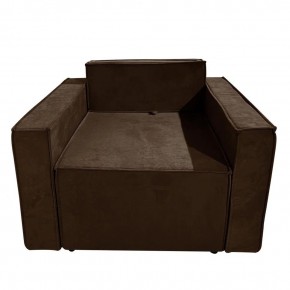 Кресло-кровать Принц КК1-ВК (велюр коричневый) в Воткинске - votkinsk.mebel-74.com | фото