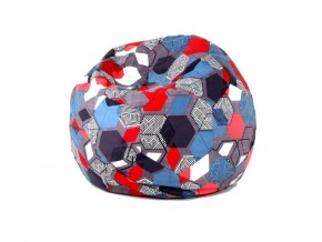 Кресло-мешок Мяч M (Geometry Slate) в Воткинске - votkinsk.mebel-74.com | фото